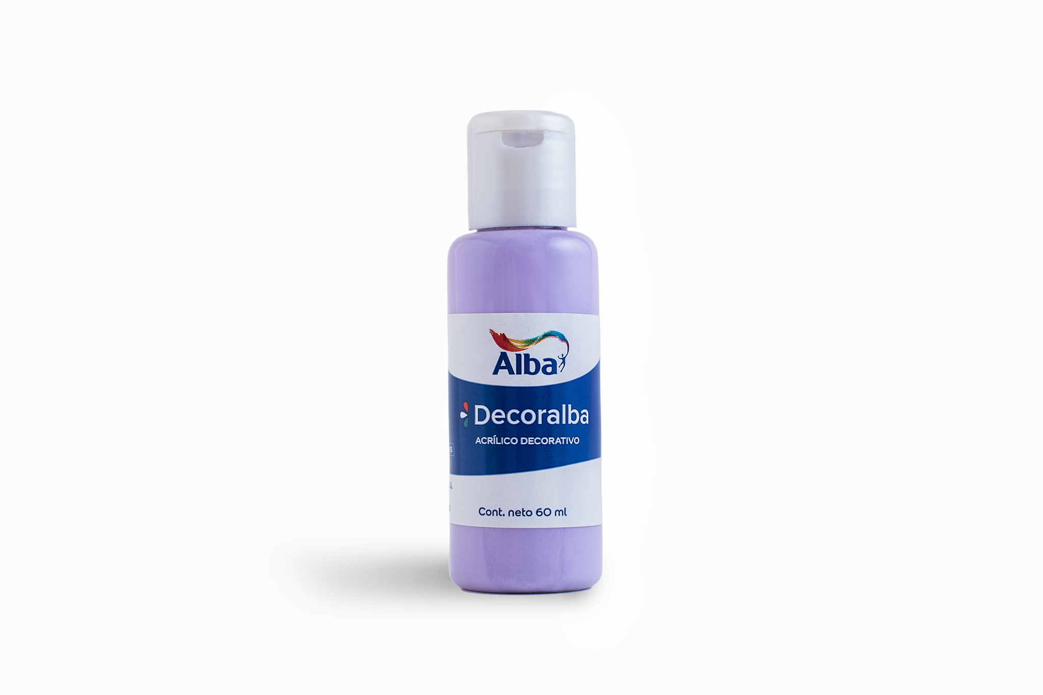 Acrilico decorativo alba 60cc lila 494 - 60ML - Alba Artística